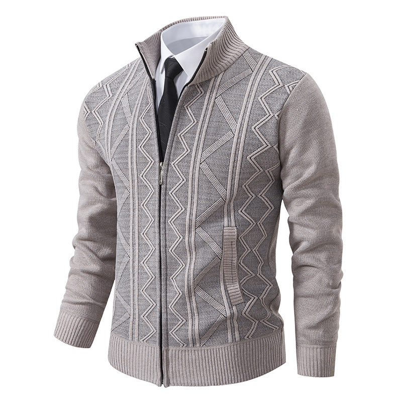 Men's Loose Knitted Cardigan Sweater Jacket
