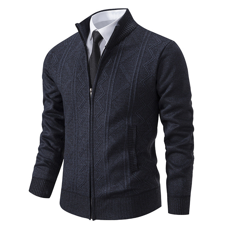 Men's Loose Knitted Cardigan Sweater Jacket
