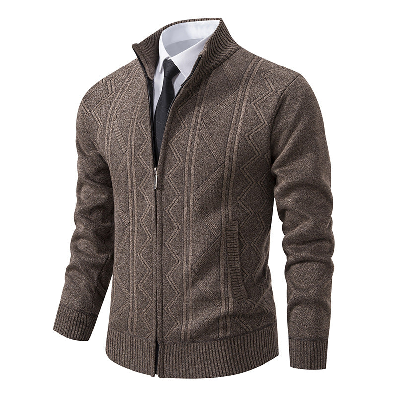 Men's Loose Knitted Cardigan Sweater Jacket